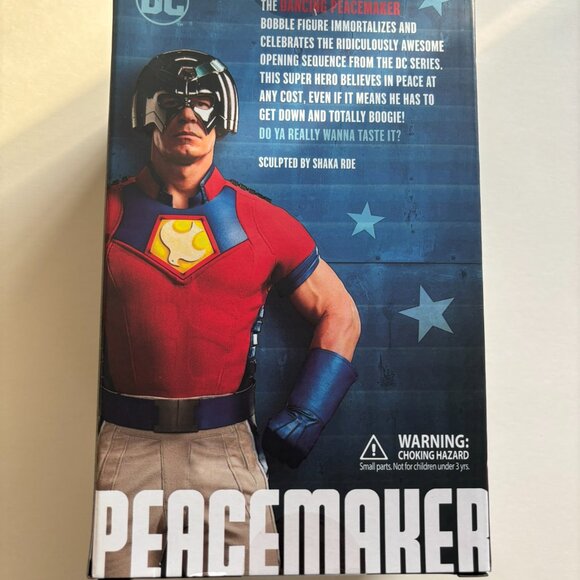 NEW DCU Dancing Peacemaker 6'' Bobble Figure - Picture 7 of 9